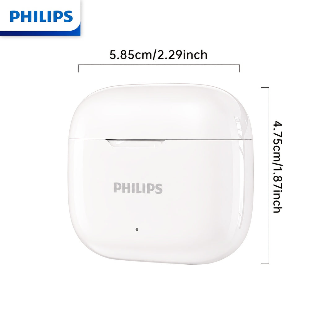 PHILIPS Wireless Earphone Mini Sport Earbuds Wireless Stereo Headphone Noise-Canceling, Comfortable Wear for Android