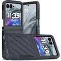 For Motorola Razr 2024 Noble Lined Shockproof Dual Layer Hybrid Phone Cover Case