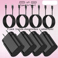 [Fast Charging Set] 4-Pack Type-C Fast Charging Wall Charger And 4Ft Cable Set, Compatible With S23/S22/Note Series