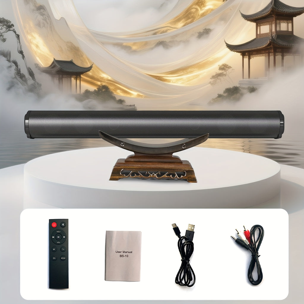 4D Surround Sound Speaker - Can Be Used Wirelessly Or with a Cable, Features a High-Quality Subwoofer, Designed for Parties with USB Plug And Play Capability, Ideal for Laptops, Home Theater Setups, Music Devices, And As Gifts for Birthdays