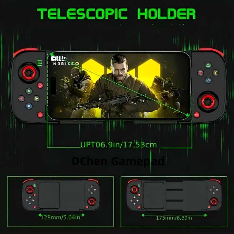 Wireless Gamepad for iPhone/ for Andriod/ for Steam Deck/ for PC Table Mobile Phone Controller Wired Game Controller Festival Gift