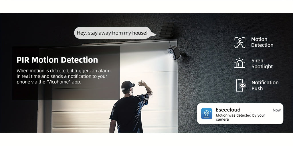 Wesecuu Solar Camera Offers Wireless Security Solutions for Both Indoor And Outdoor Use, Ideal for Home Surveillance. It Is Compatible with 5G And 2.4Ghz Wifi, And Can Be Monitored Via a Smartphone App. This Camera Is Suitable for Pets