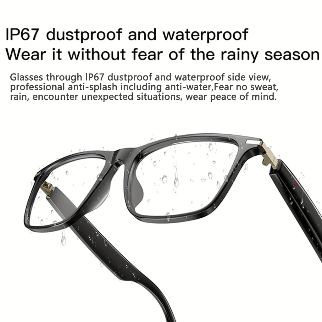 OICIIDO New AI Smart Glasses Support Real-time Translation for 160+ Languages And Video Translation. Equipped with Chat GPT System. Multifunctional Audio Glasses for Men And Women. Built-in Microphone And Speaker. HD Voice Calls And Hi-Fi Music
