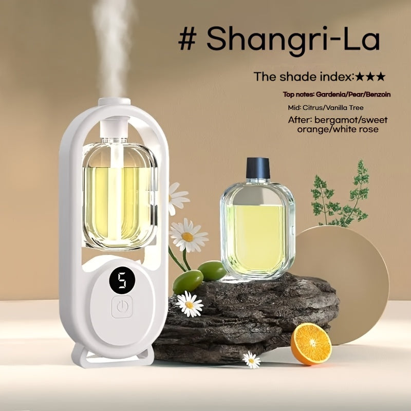 Sonic Technology Aromatherapy Humidifier with 7 Color LED Light - Quiet, USB Powered Mini Essential Oil Diffuser for Bedroom, Office, Cafe & Yoga And Bedroom Deodorization, Timer Setting, Humidifier, 5.07 Oz, SAP
