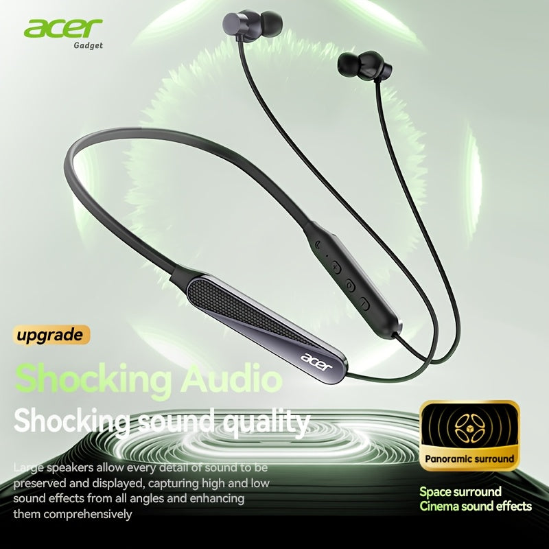 ACER Brand TWS Wireless Earbuds with Noise Isolation & Low Latency Gaming Mode, Wireless Stereo Sound, -C, Long Flight/Workout Battery Life, For/Iphone (Compatible with Smartphones, Tablets) - Ideal Gift for