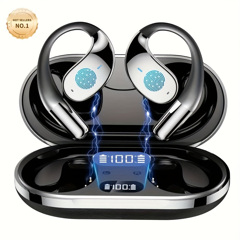 AI Language Translator Earbuds, OWS Real-Time 3-in-1 Translation Earbuds 156 Languages & Accents, Translation Device For Travel Business Learning, Wireless 6.0 Wireless Earbuds, Headphones, Audifonos, Openearbuds