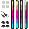 [2/4pcs Set] Smart LED Light Bars with Rgb Music Sync with USB Power Supply, Music Synchronization, Game Room Atmosphere Creation/preferred Office Desk Decoration