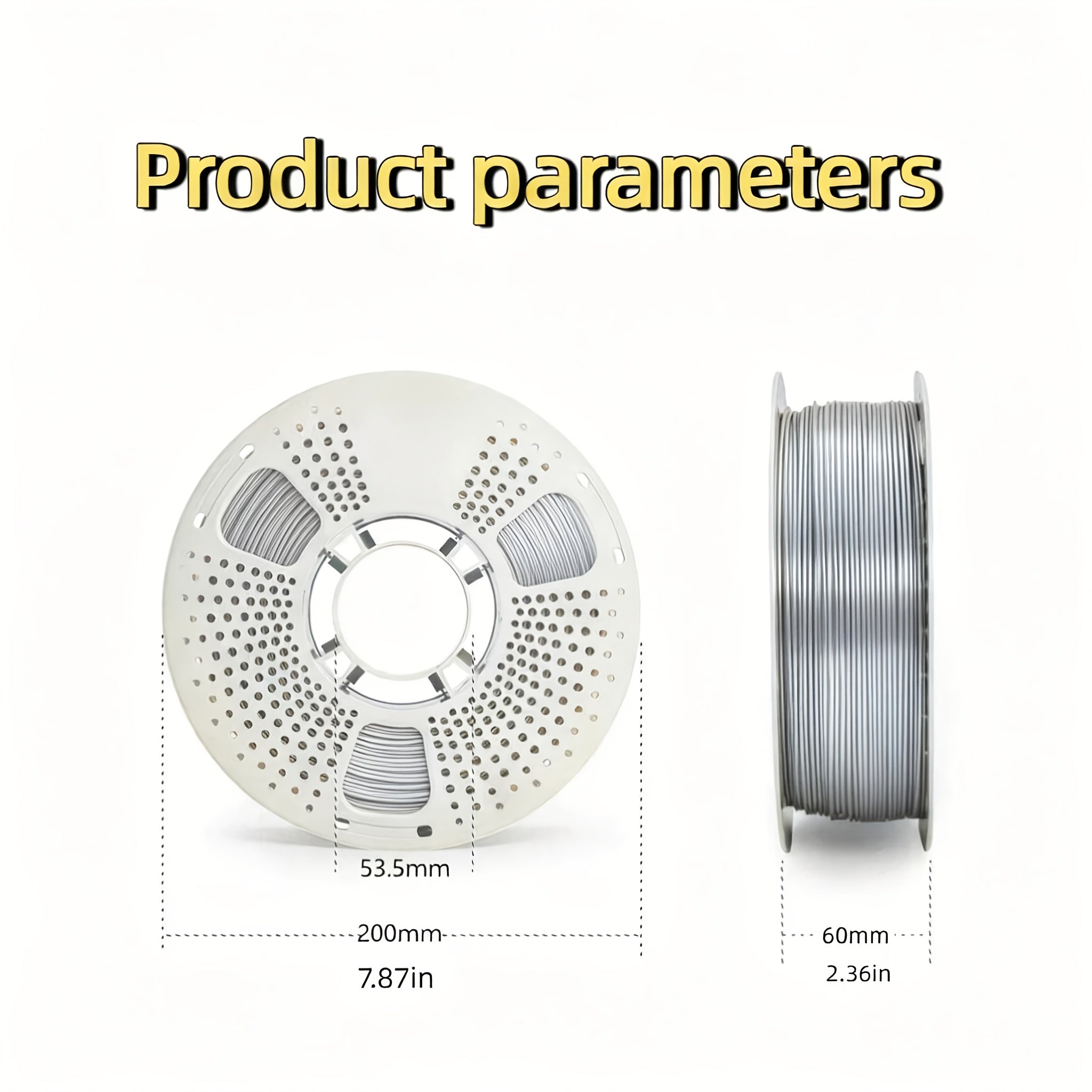 1000g3D Printer PETG Filament 1.75mm, 1kg (2.2 Pounds), Suitable for Most FDM 3D Printers, High-toughness 3D Printer Consumables, Dimensional Accuracy +/- 0.03mm, Vacuum-packed, Smooth Printing, Suitable for Hobbyists And Beginners