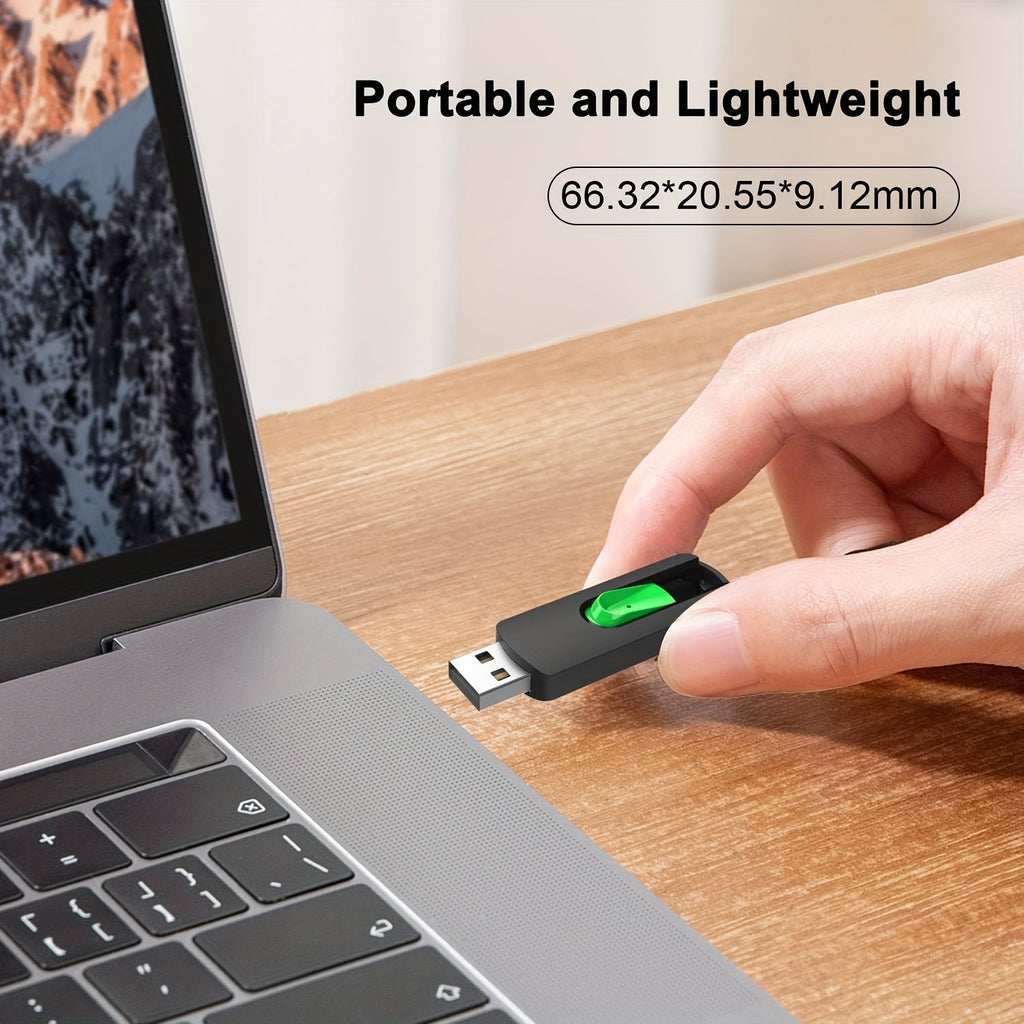 KEXIN 5pcs 1pc 64GB 32GB 16GB 8GB 4GB 2GB 1GB USB Flash Drive, USB 2.0 Memory Stick, Thumb Drives, Jump Drive for PC, Laptop, And Computer Storage