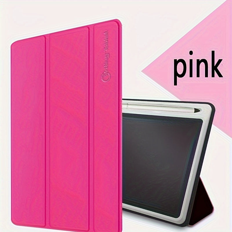 10.1 Inch Large Screen LCD Notebook - Digital Handwriting Pad With Protective Case, Electronic Drawing Board For School, Office, And Creative Doodling - Portable, Stylus-Friendly