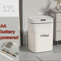 [Smart Sensor Trash Can] 2.91Gal & 4.49Gal Capacity, Smart Sensor Trash Can, Motion-Activated, Silent Close Lid, Battery Operated (AA Batteries Not Included), Perfect for Home, Office, Kitchen, RV, and Holiday Decorations
