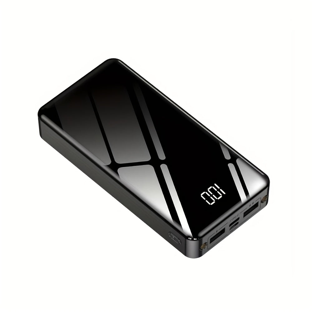 50000Mah 22.5W Fast Charging Portable Power Bank | Digital Display, Outdoor Travel Camping Light, Two-Way Fast Charging, Large Capacity Battery Pack for Iphone/Android Devices
