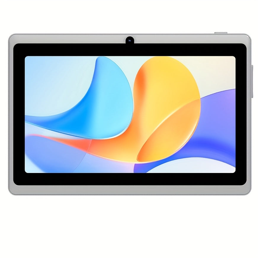 7-Inch Android Tablet with Quad-Core Processor, 6GB RAM (2+4GB Expandable to 128GB), HD IPS Display, Dual Cameras, Stereo Speakers, Wi-Fi, 32GB ROM - Lightweight & Portable for Work, Entertainment, Tablet, Pad, Tablet, Pad