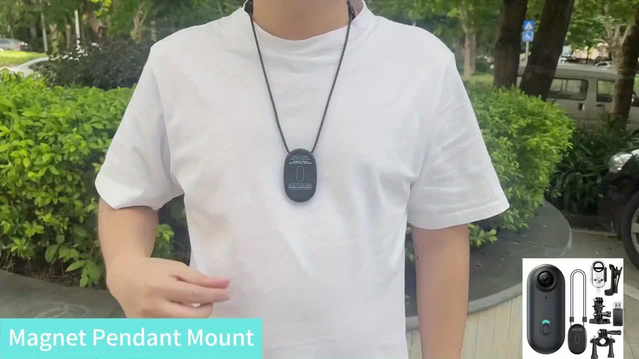 1080P Body Camera Digital Camera Wearable Sports Camera Thumb Size Portable Camera Can Be Installed In Any Location Suitable for Halloween Work Travel Fishing Pets Walking