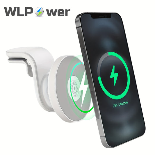 Magnetic Universal Car Phone Holde, 15W Max Fast Wireless Car Charger Mount, Air Vent Holder for iPhone 17/17 Air 16/16 Pro/16 Plus/16promax/15/14/13/12 Series, for Samsung Galaxy And Multiple Devices, Adjustable Viewing Angle, Christmas Gifts