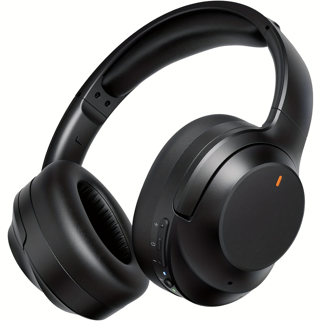 Hybrid Active Noise Cancelling Headphones Wireless Headphones with Microphone Deep Bass, Hi-Fi Audio, Memory Foam Ear Cups, 30H Playtime