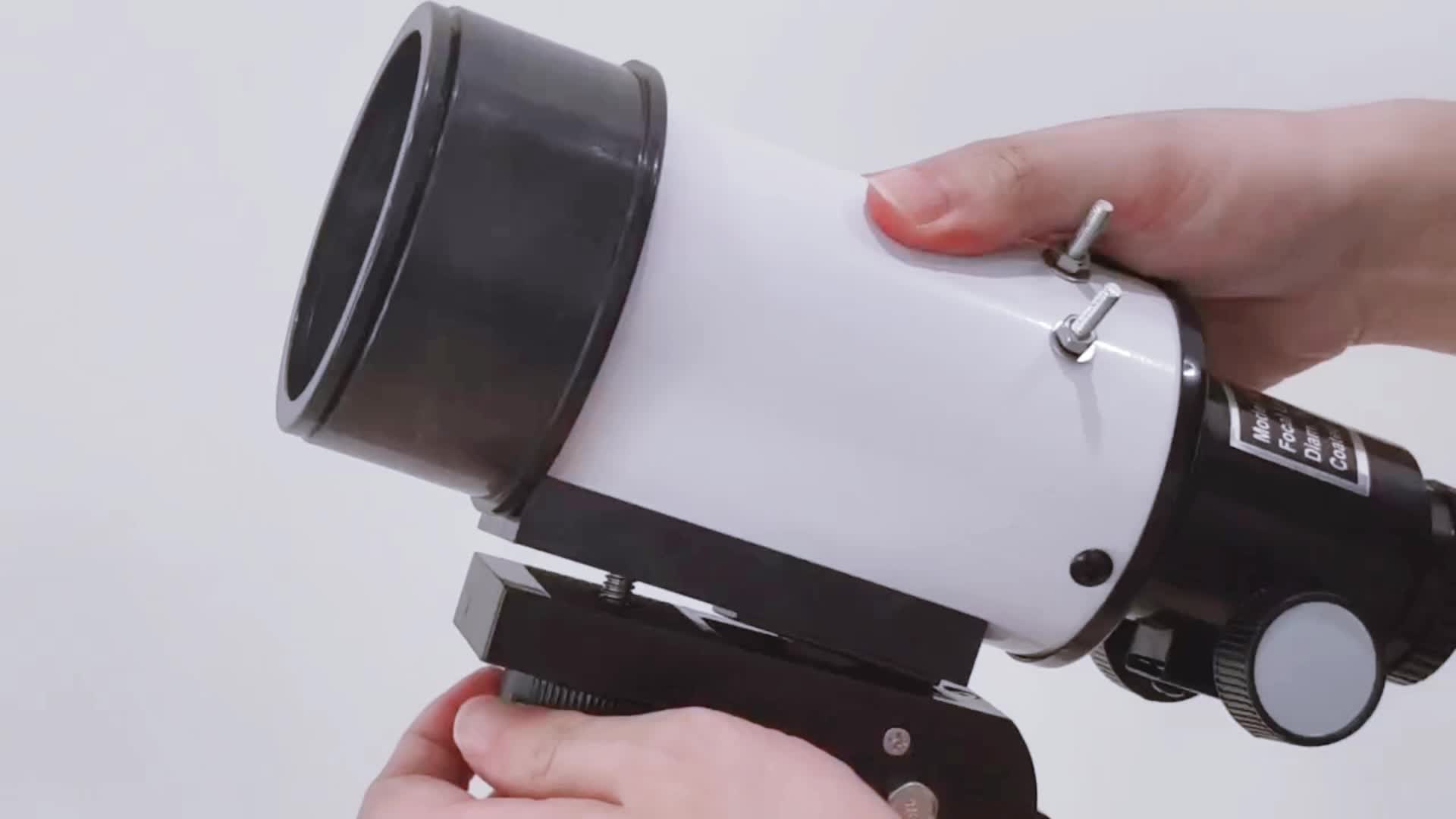 150X telescope, 70mm aperture telescope, suitable for adults, portable astronomical telescope, with tripod phone holder, eyepiece, Barlow lens, perfect for big viewing nature, education, and exploration. It is the best Christmas gift for family members an