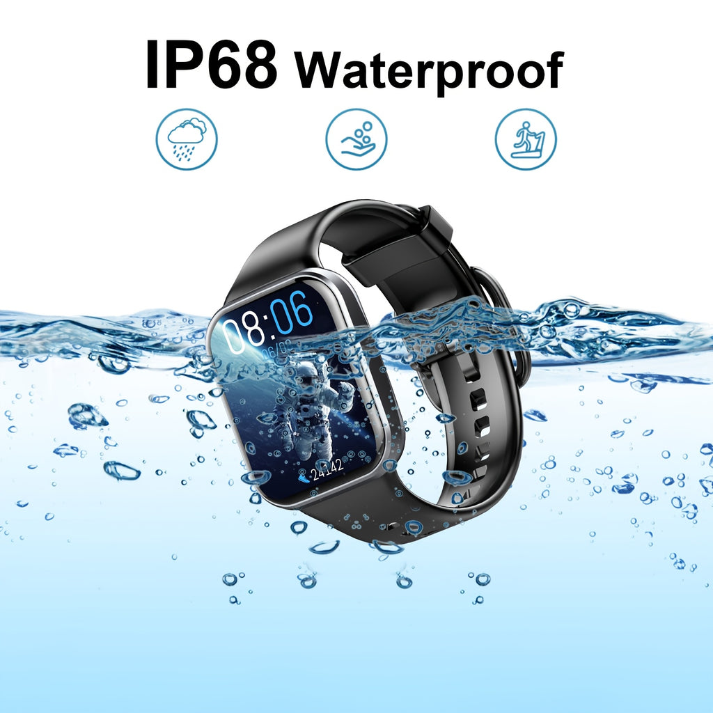 Smart Watch for Men Women (Answer/Make Calls), 1.69" HD Touch Screen Fitness Watch with Sleep Monitor, 112 Sports Modes, Activity Trackers Compatible with Ios/Android, Give As a Gift