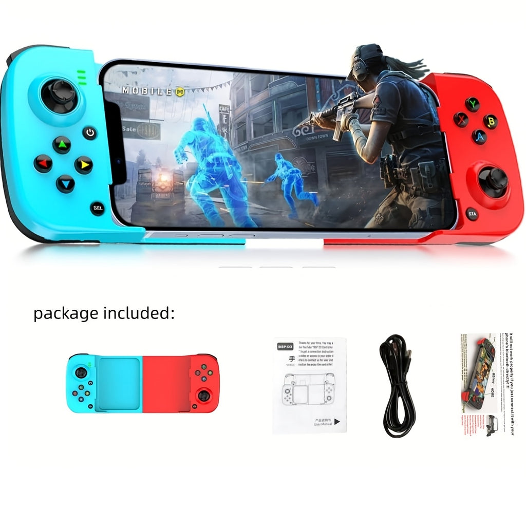 Wireless Gamepad for iPhone/ for Andriod/ for Steam Deck/ for PC Table Mobile Phone Controller Wired Game Controller Festival Gift