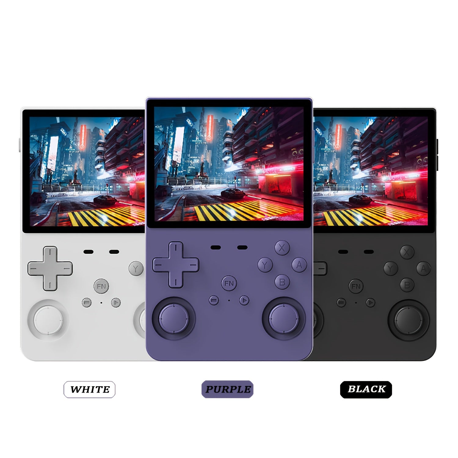 L35 Handheld Game Console - New Linux Open Source Gaming System - Supports Multiple Setups, Classic Emulators, 3.5 Inch IPS HD Display, Ultra-Long Battery Life, Perfect Holiday Gift (64G/128G)