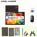 CRELANDER Android Tablet 10.1-inch IPS Screen 2-in-1 Tablet, Includes Keyboard And Mouse Set, 1280*800 HD Display, 5G WIFI GPS, Supports Calls, 6GB (3GB+3GB) RAM 128GB ROM, Dual Camera Tablet, Tablet, Tablet, Pad