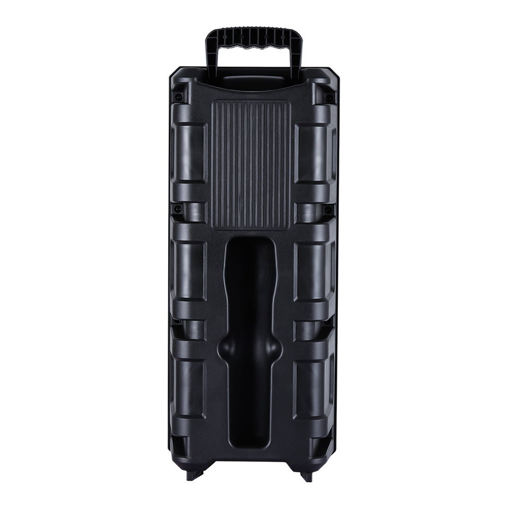 3000w Portable Wireless Bluetooth Speaker Sound System Party Dj karaoke Dual 6.5" Woofer Speaker Led Light With Microphone Rechargeable USB FM AUX TF TWS With a Pull Rod and Wheels Outdoor Speaker