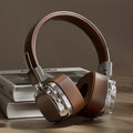 Wireless Over-Ear Headphones with a Battery Life of Up to 12 Hours, Featuring a Microphone, Suitable for Gym Use, And Compatible with Ios And Android Devices, As Well As Computers And Laptops
