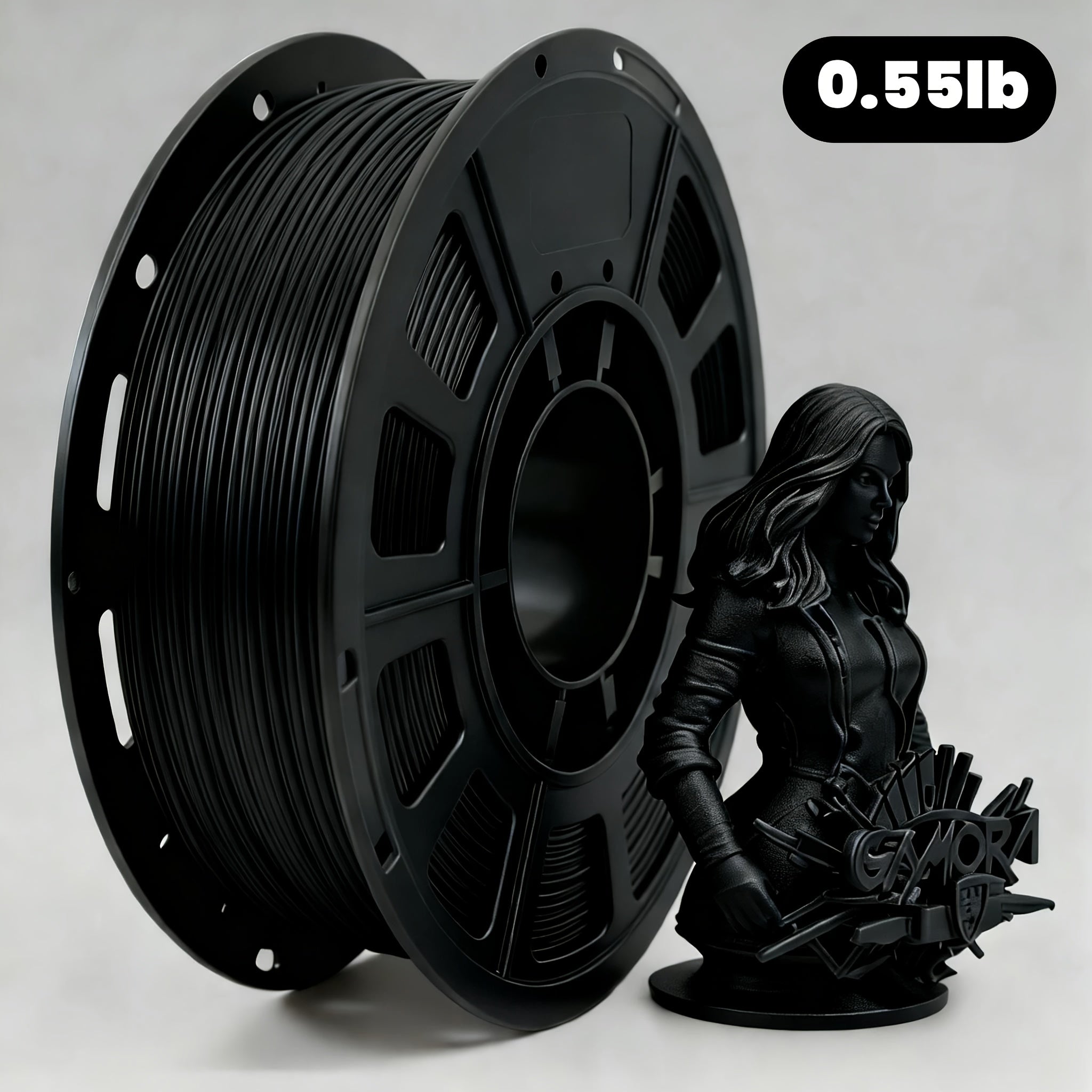 Special Consumables for PLA 3D Printers, Weighing 250G (0.55LB), Featuring 1.75Mm Fiber Diameter And a Dimensional Accuracy of +/-0.02Mm, Available in Various Colors, with Low Warping, Packaged in a Vacuum Box