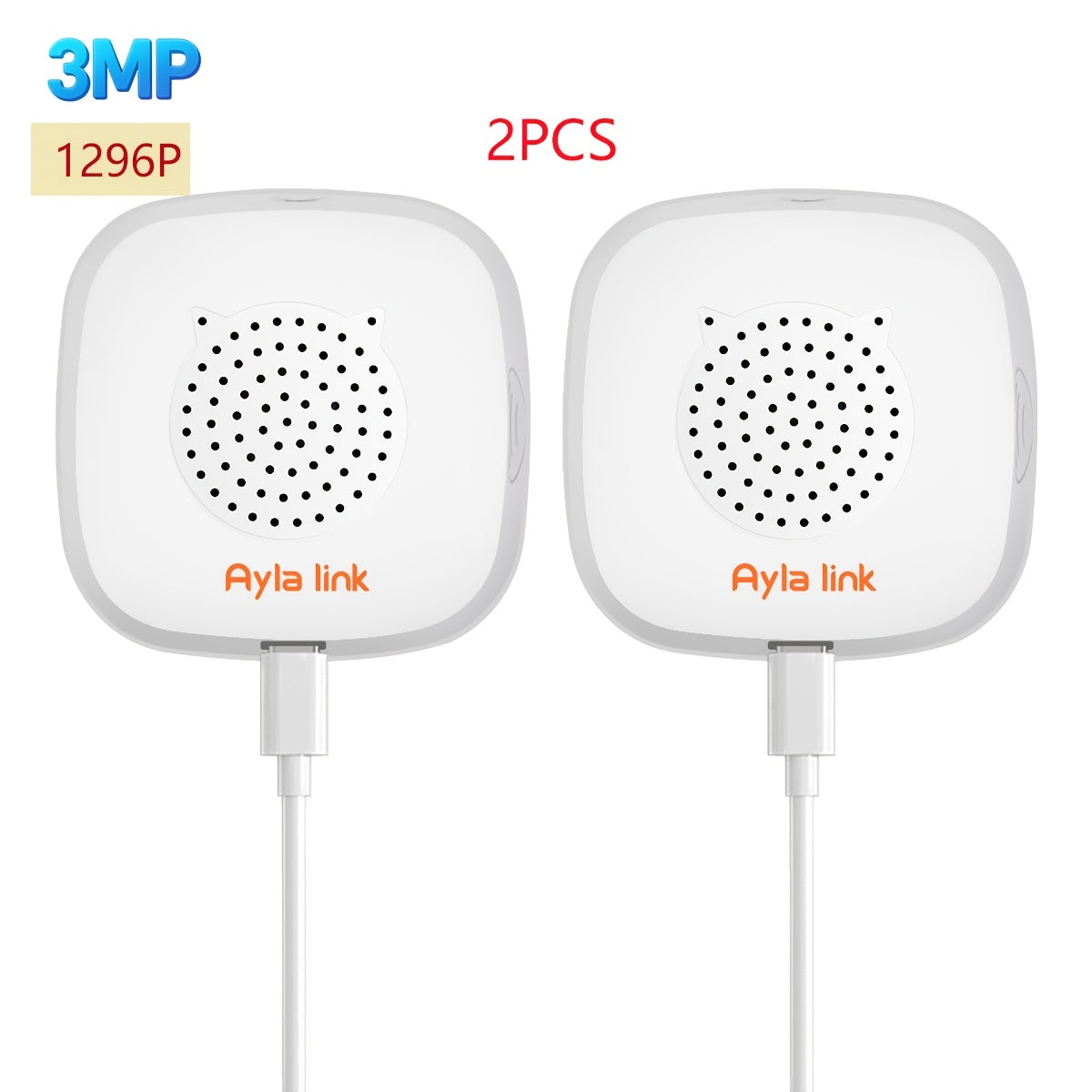 1pc/2pcs/4pcs Window Camera With 2.4G/5GHZ AI Motion Detection & Full-Color Night Vision - 3MP FHD Video, Wide Angle, Wi-Fi Monitored Camera Suitable For/Office Surveillance, App-Controlled