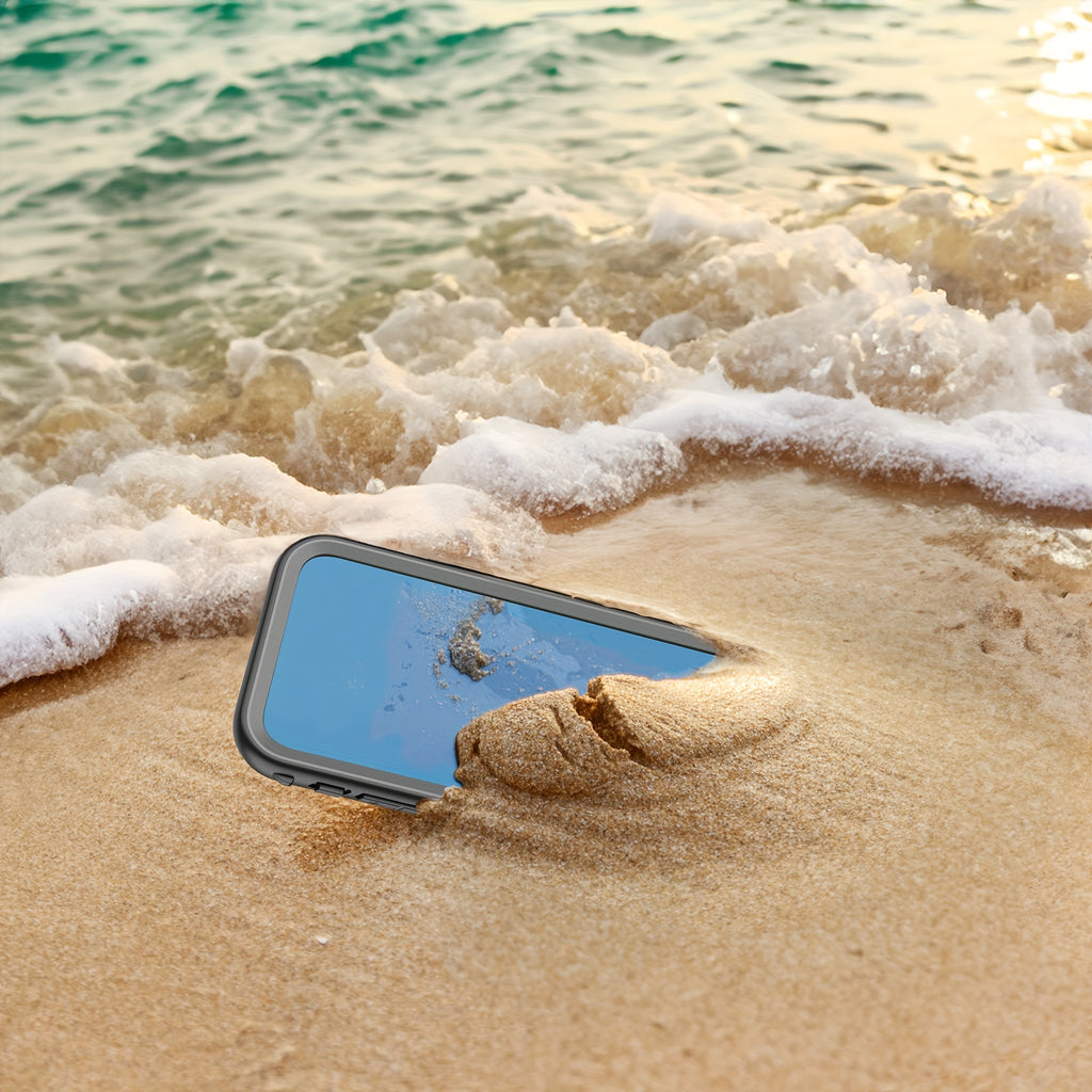 Phone Case - Underwater Protective Case for Iphone 14, 13, 11, 12, 15 Pro Max, SE2020, 2Nd SE2022, And 3Rd, Featuring a Built-In Screen Protector And a Transparent Back
