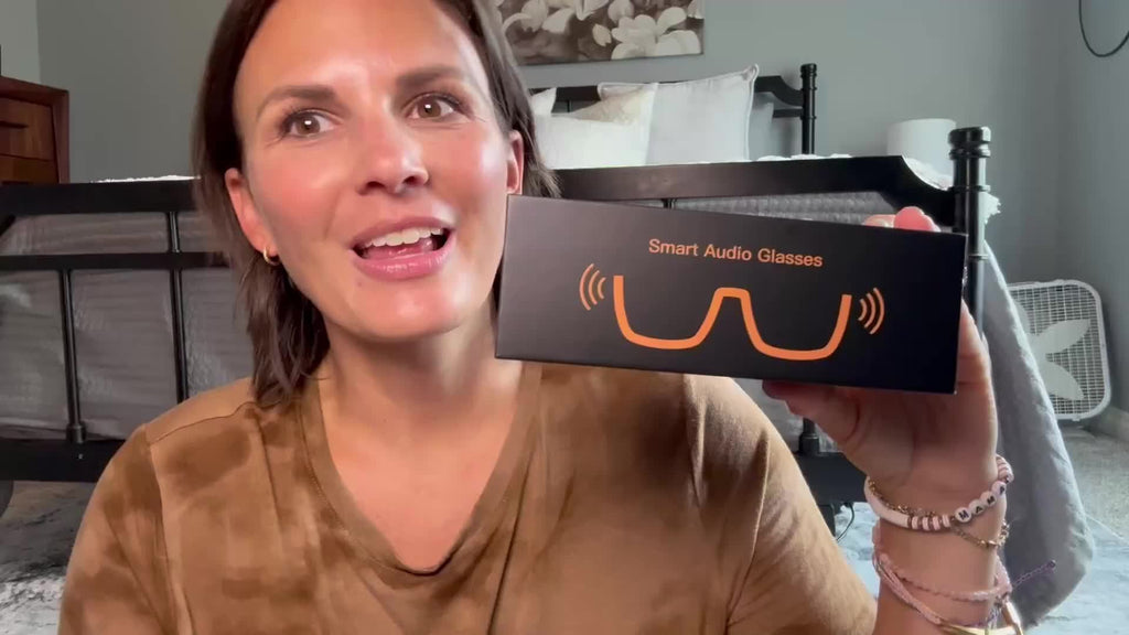 AI Smart Glasses, Supporting Real-time Translation in 160 Languages, Equipped with a GPT Chat System, Unisex Multifunctional Audio Glasses with Built-in Microphone and Speaker, Featuring Music Playback and Hands-free Calling During Calls