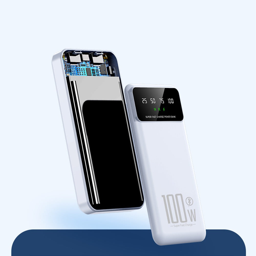 65000mAh High-capacity Portable Power Bank, Portable USB Charger, for iphone17/ 16/ 15/ 14/ 13/ 12/ 11/ XS, Portable Charger with LED Power Display Outdoor Travel Emergency Backup Power Bank, Best Gift for Halloween And Christmas