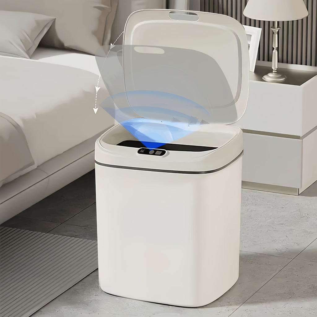[Smart Sensor Trash Can] 2.91Gal & 4.49Gal Capacity, Smart Sensor Trash Can, Motion-Activated, Silent Close Lid, Battery Operated (AA Batteries Not Included), Perfect for Home, Office, Kitchen, RV, and Holiday Decorations