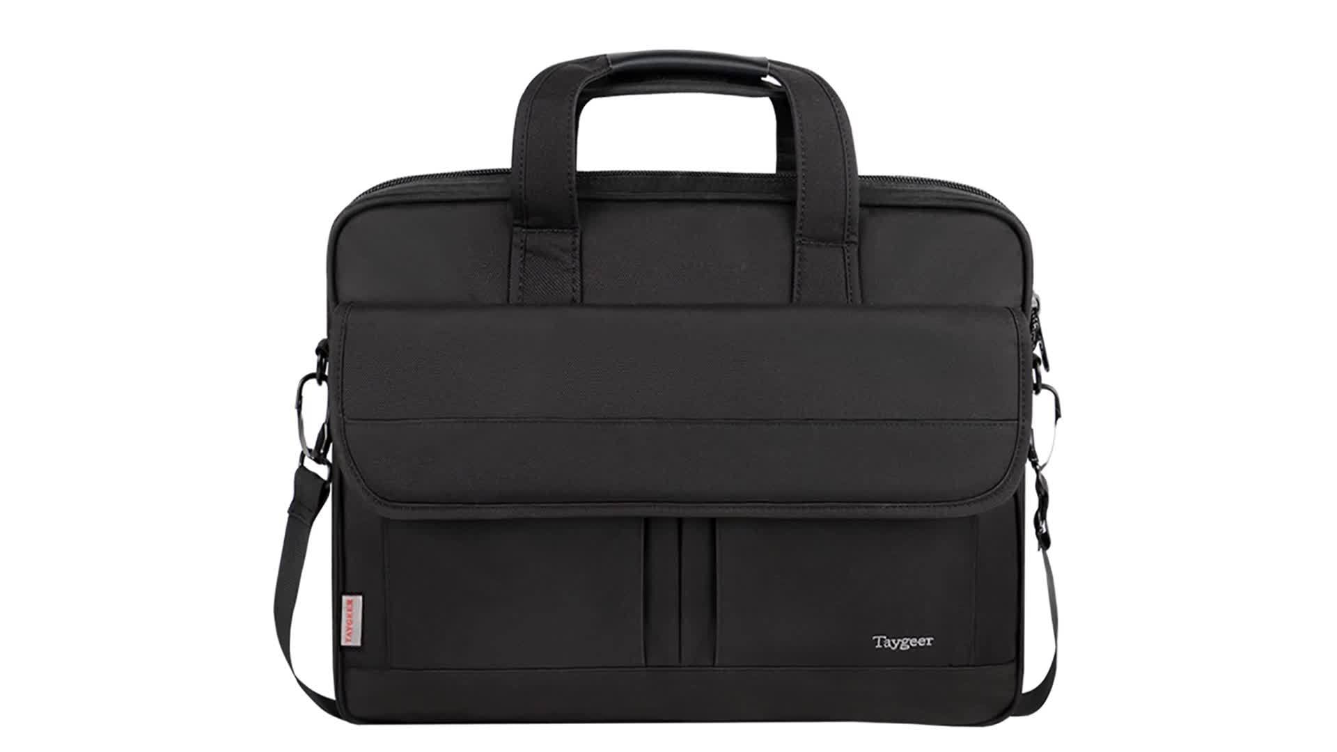 15.6-Inch Laptop Bag, a Business Briefcase Suitable As a Gift for Both Men And Women, Featuring a Messenger Shoulder Design with a Strap, Ideal for Business Professionals And Global Travelers