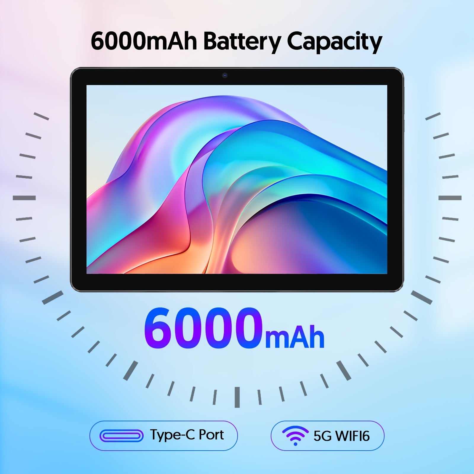 10-Inch Android 13 Tablet | Quad-Core CPU, 7GB (3+4) RAM, 64GB ROM, 1TB SD Card Expansion, 6000mAh Battery, 2MP+8MP Dual Camera, 1280x800 IPS Screen, Wi-Fi, Optional Keyboard, Mouse, Styl, Tablet, Pad, Tablet, Pad