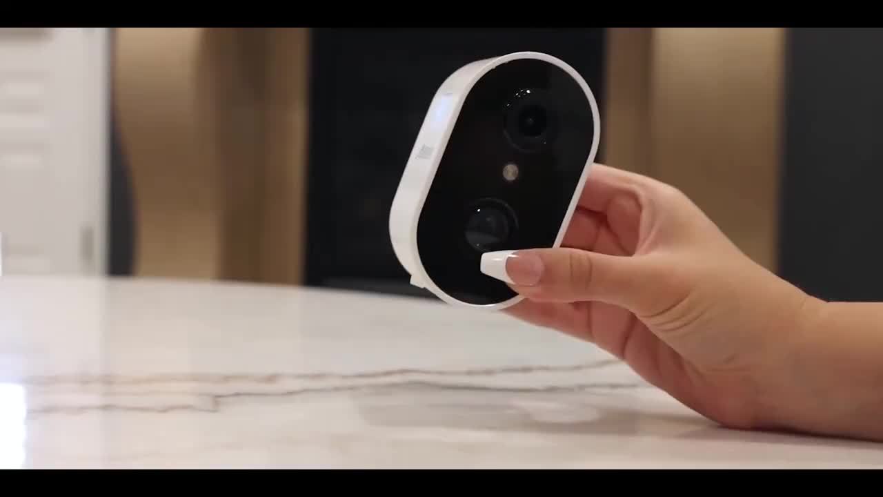 Outdoor Security Camera for Driveway Monitoring, 3MP with AI Motion Detection, 2-Way Audio & Color Night Vision, Cloud Storage Only, PIR Human Detection, Siren Alarm, Alexa Compatible