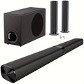 [Home Theater] Sound Bar with Subwoofer, SoundBar for Smart TV, Wireless Speaker, Deep Bass, TV Audio System with ARC/Opt/AUX for Enhanced Home Theater Sound, with Infrared Remote Control