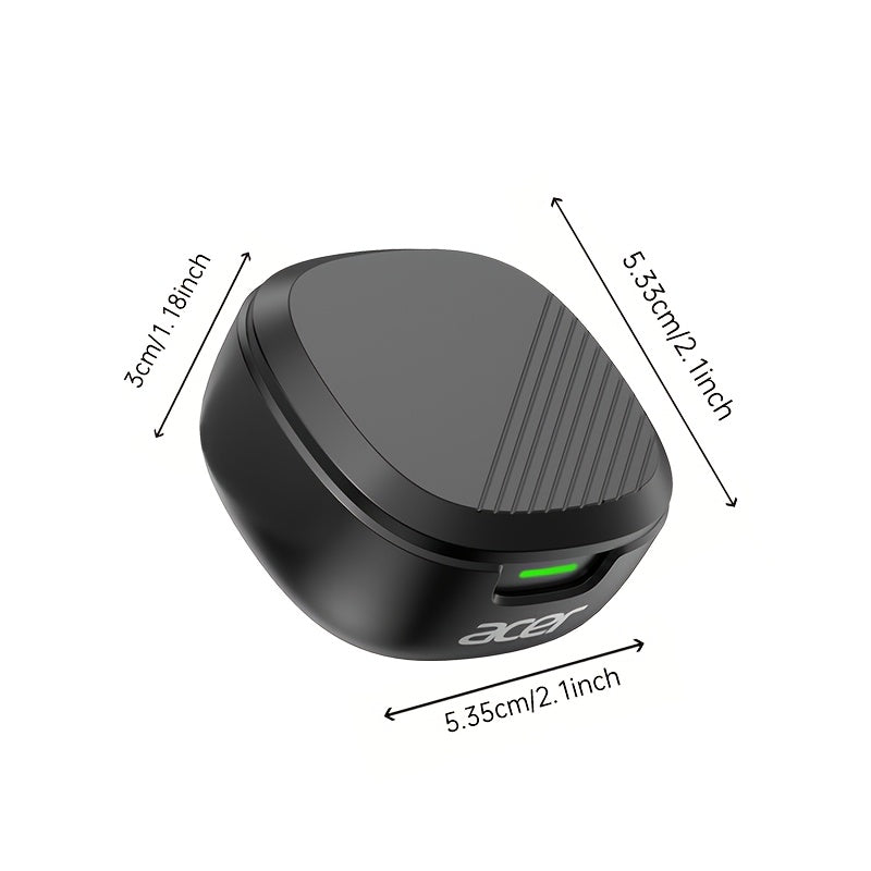 Acer Genuine New Wireless Wireless Earbuds, Mini Lightweight In-Ear With ENC Smart Noise Reduction, Long Battery Life, Ideal For Sports/Running/Cycling/Work Commute, Touch Control, Universal For Phone/Pc/Tablet, The Perfect Gift For Men/Women