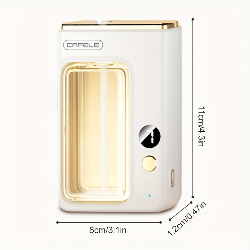Soundwave Technology Essential Oil Diffuser & Humidifier with, Auto Shut-Off, Quiet Operation, Compact Design for Home, Bedroom, Bathroom, Office - Compatible with Essential Oils for Aromatherapy, Decorative Room Humidifier, Material