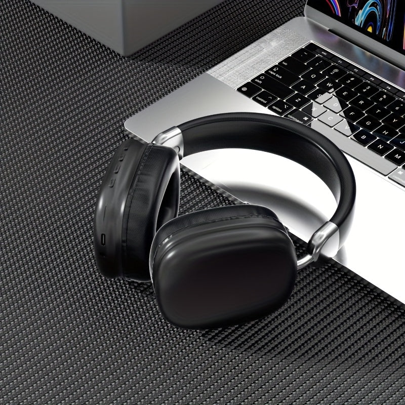5.4 Wireless Earphones, Noise Reduction and High Sound Quality, Large Battery Life, Comfortable Rotatable Headset, Suitable for Sports, Gaming, and Walking, Suitable for iOS/Android/Computer Wireless Earphones, Long Battery Life, Noise Reduction