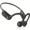 Air Conduction Headphones Open Ear Headphones Outdoor Sports Headphones with Noise-Canceling Mlc, Sport Wireless Headphones, Open Ear Stereo Headphones Up to 10H Playtime, Wireless Headset for Running And Workout