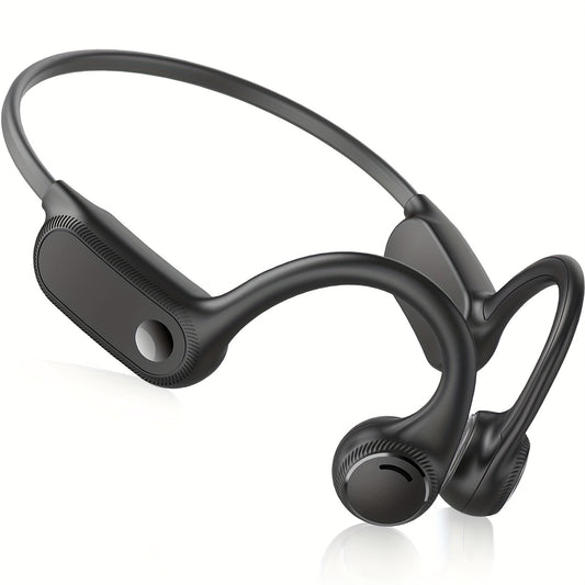 Air Conduction Headphones Open Ear Headphones Outdoor Sports Headphones with Noise-Canceling Mlc, Sport Wireless Headphones, Open Ear Stereo Headphones Up to 10H Playtime, Wireless Headset for Running And Workout