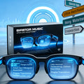 New AI Smart Glasses Compatible for Language Translation, Wireless Wireless/-Friendly Audio Glasses with Hands-Free Calling & Music, Rechargeable Suitable for Driving, Travel, Gifts for /, Multifunctional Smart Eyewear