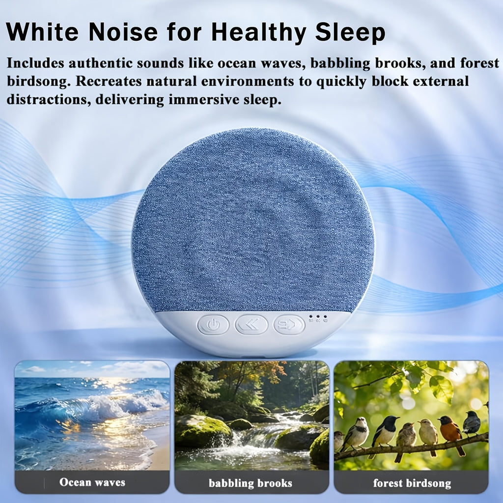 2pcs Sleep Speaker Pillow - Wireless 5.4 White Noise Generator Featuring Rain And Ocean Sounds, Lightweight 49G Sleep Headphones, 7-Day Battery Life, Automatic Shut-Off Timer