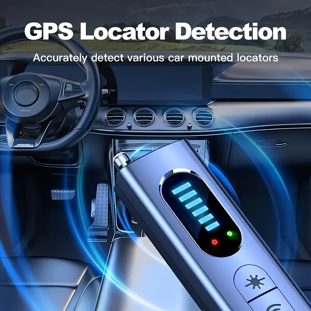 Portable Devices for Detecting Hidden Cameras And Anti-Spy RF Signals, Designed to Protect Your Privacy by Locating GPS Trackers And Wireless Eavesdropping Equipment in Various Settings Such As Cars, Homes, Hotels, Bathrooms, During Travel, And in Offices