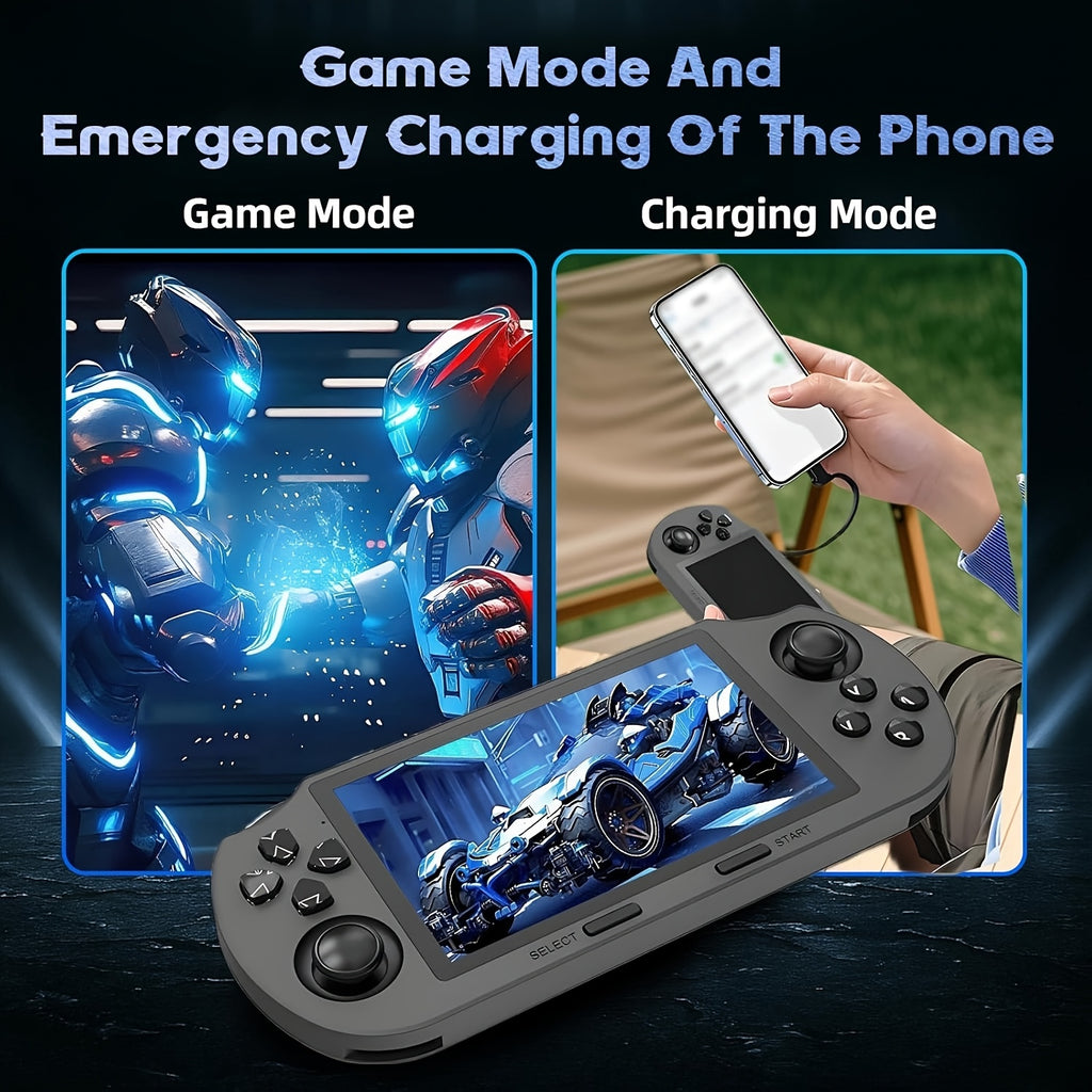 2026 Upgraded Handheld Game Console, Equipped with A Portable Open-source Linux System, IPS High-definition Screen, Dual Analog Joysticks, And USB Charging Function; Handheld Version Of The Game Console, Game Controller, Handheld Game Console.