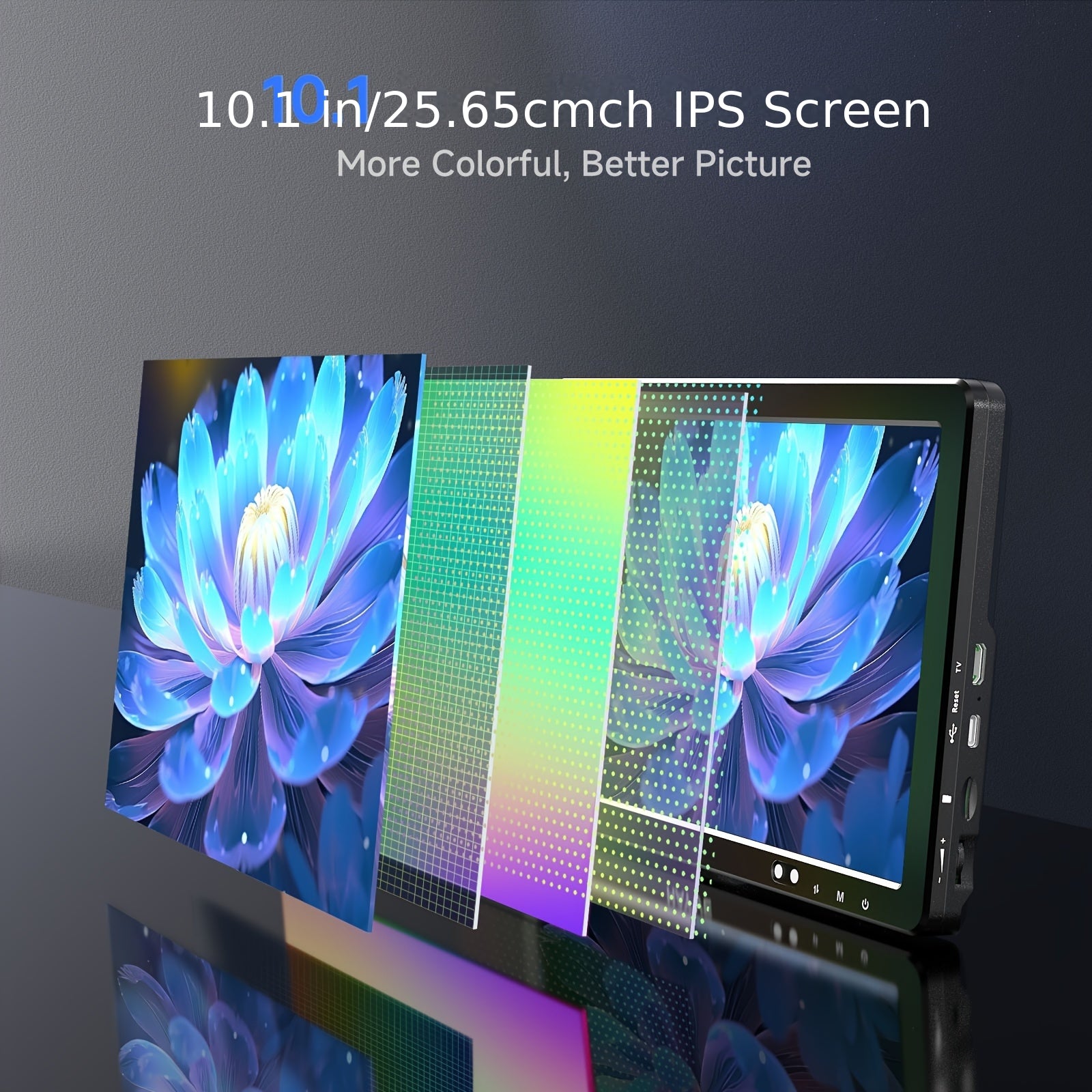 10.1-Inch Digital Microscope, 2000X Coin Microscope with IPS Screen, 20Mp Electronic Soldering Microscope, Comes with 10.4-Inch Extended Stand, Can Be Viewed on Computer, a Gift for Men on Holidays