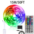 Smart RGB Strip Light, LED Bedroom Lighting, Remote Control, Stepless Dimming, Flashing, Jumping And DLY, for Indoor TV Backlight, Living Room, Stairs, Halloween, Christmas Party And Wedding Decor