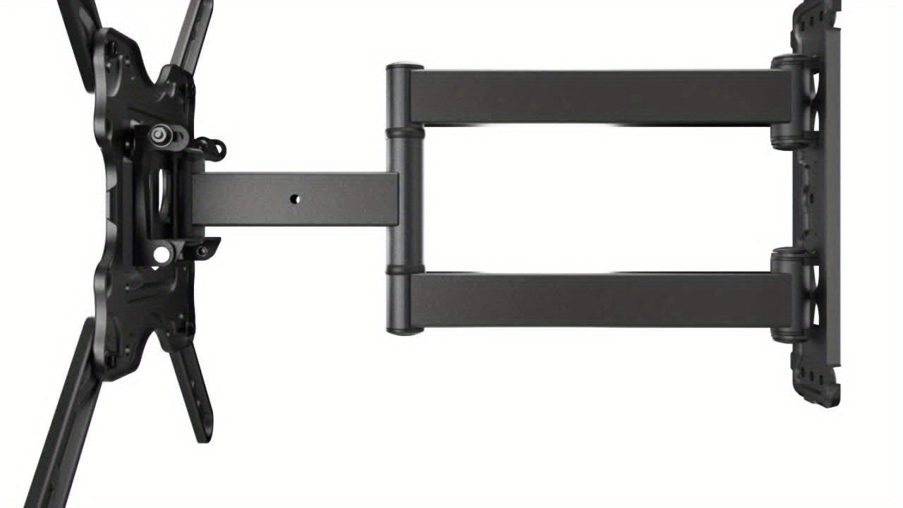 Up To 66/77Lbs Full Motion Tv Wall Mount For Most 26-55/26-60 Inch Tvs | Stainless Steel Wall Mount Tv Bracket With Swivel & Extension Arm, Tilt, Leveling, Max Vesa 400X400Mm