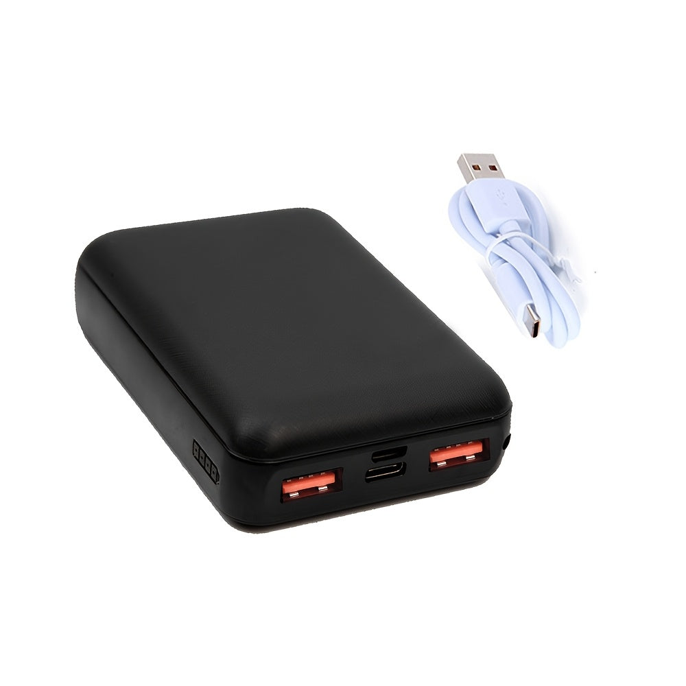 10000mAh Portable Power Bank For Heated Clothing, Heated Jacket, Heating Vest, Pants, Heated Hoodie External Battery, Pack Rechargeable Lithium Battery, 5V/2A USB Charging, Max Output 3A, Can Be Used As A Mobile Phone Power Bank
